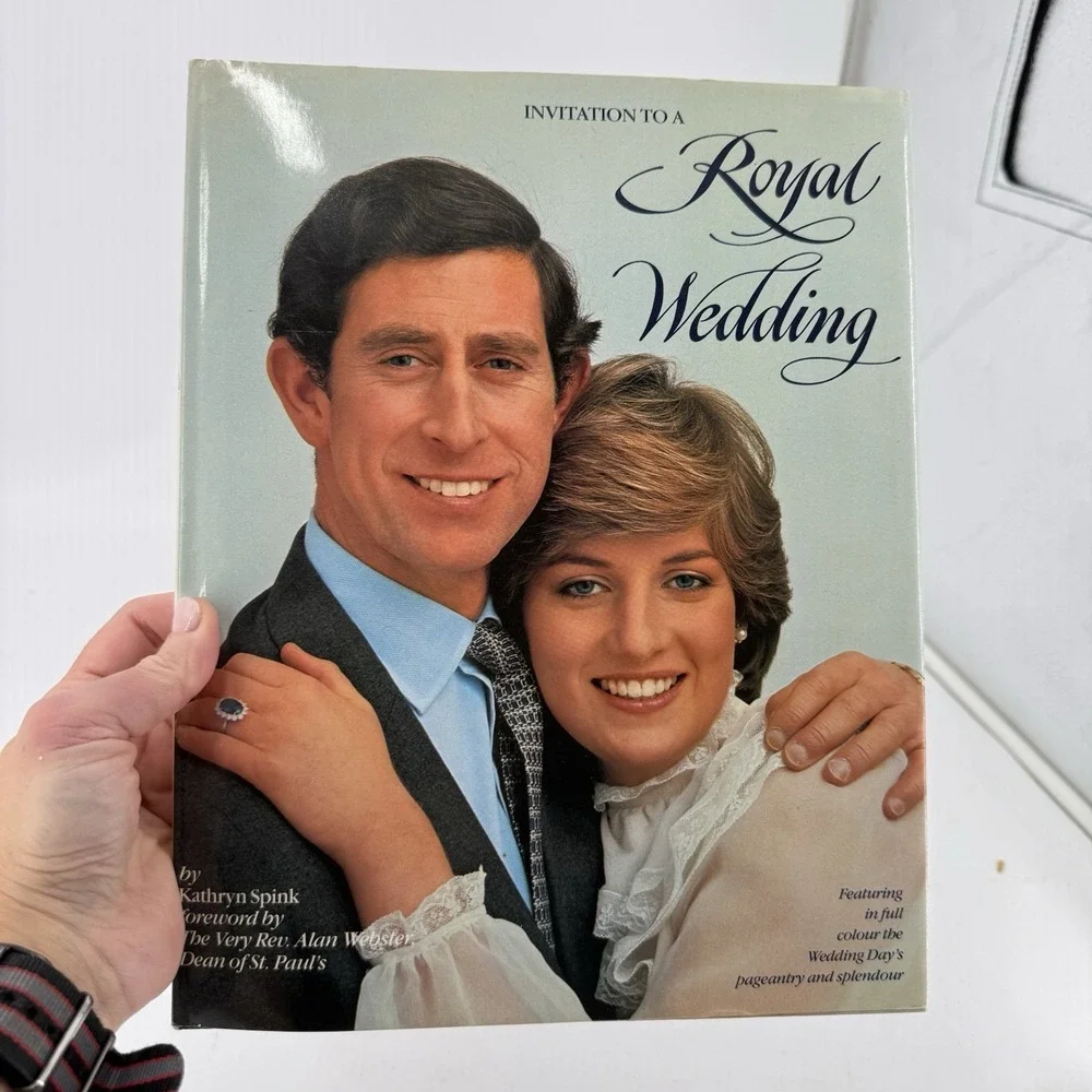 Invitation to a Royal Wedding Princess Diana England Hardcover Vintage RARE 1981